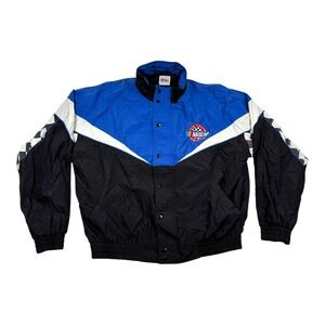 Vintage NASCAR Jacket Mens Large Pure American Power Racing Chase Authentics